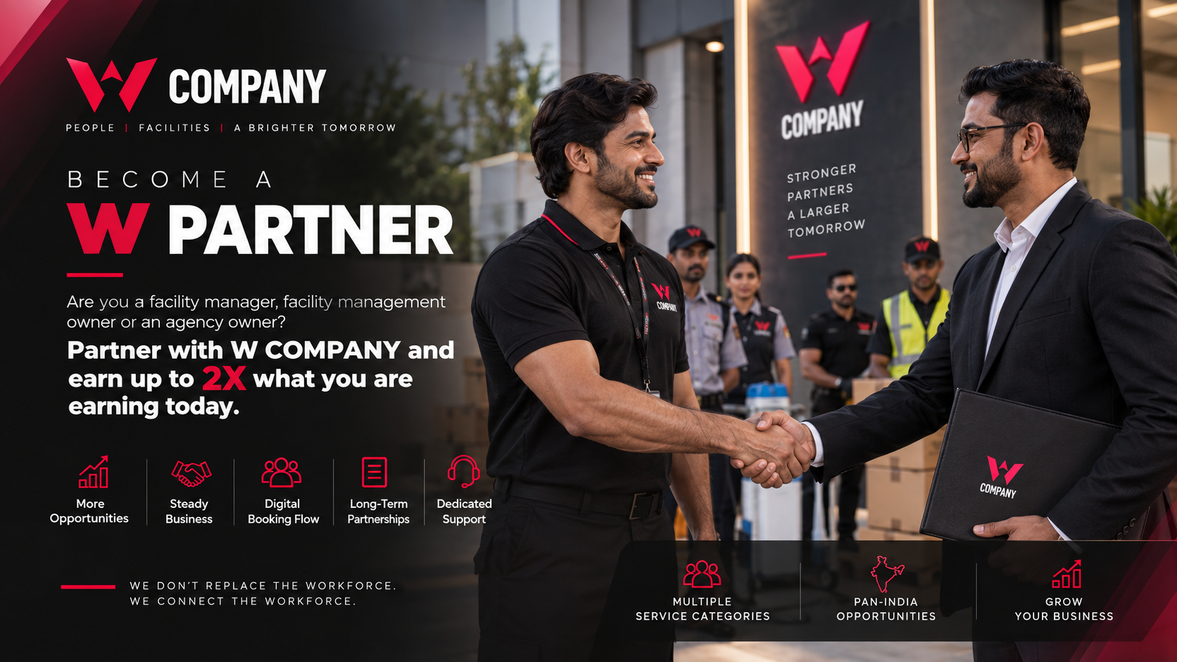 Become a W COMPANY partner agency